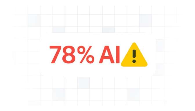 精準的 AI 生成機率評分